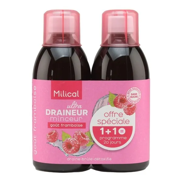 Milical Draineur Ultra solution buvable