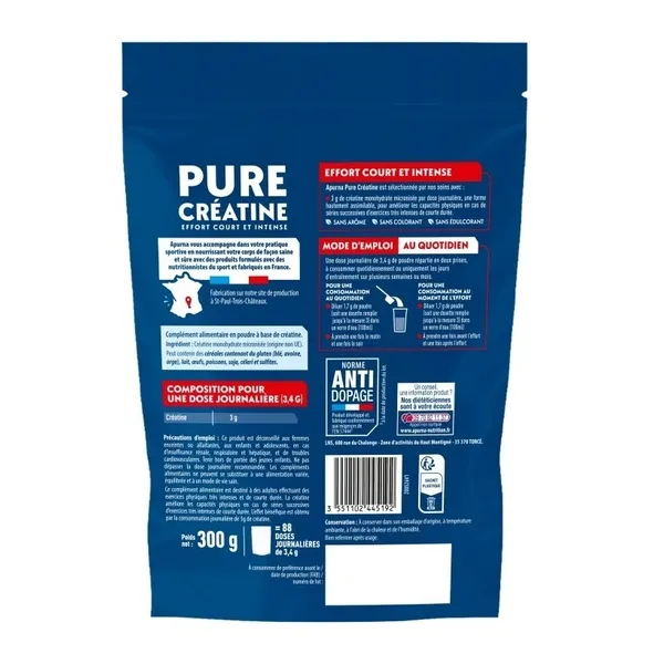 Apurna Pure Créatine poudre