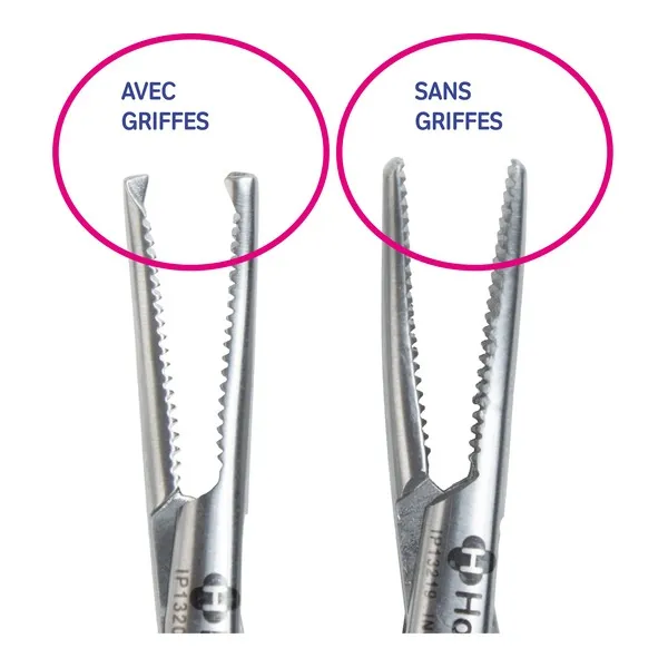 Holtex Pince Hartmann courbe 9 cm