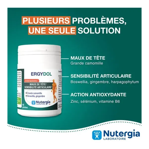 Nutergia ErgyDol gélules