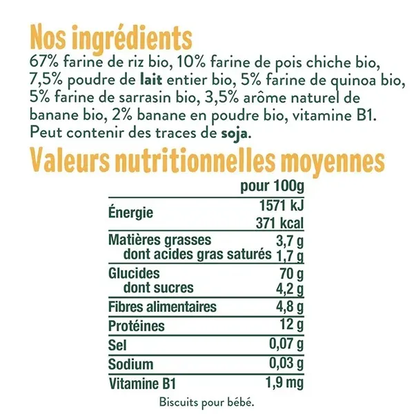 Good Goût carrés Bio