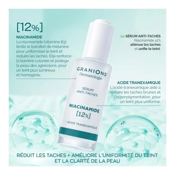 Granions Sérum anti taches Niacinamide 12%