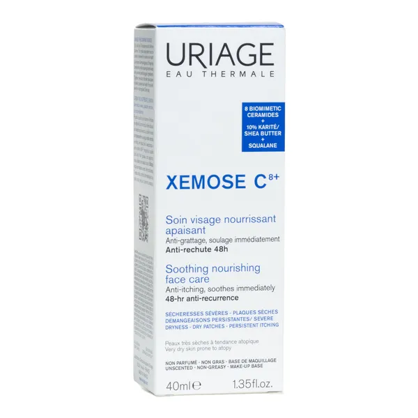 Uriage Xémose C8+ Soin visage nourrissant apaisant
