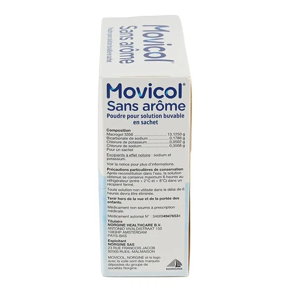 Movicol sachet