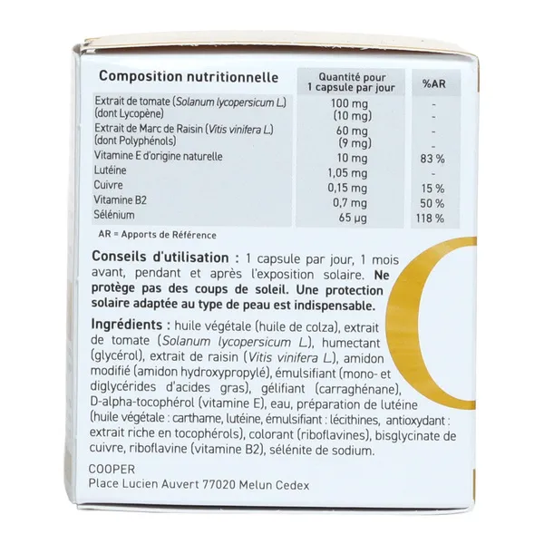 Oenobiol Sun Expert préparateur solaire peau sensible capsules