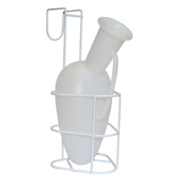 Porte urinal plastifié blanc