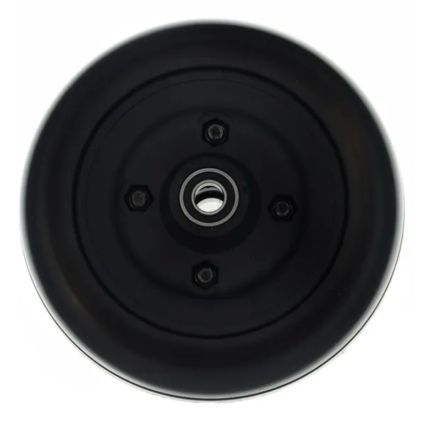 Invacare roue noire 6x2"