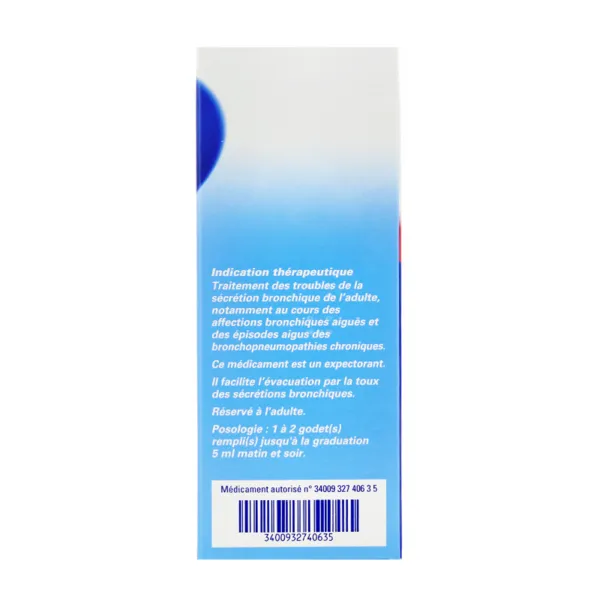 Surbronc Expectorant sirop sans sucre