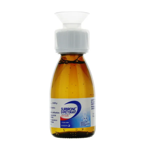 Surbronc Expectorant sirop sans sucre
