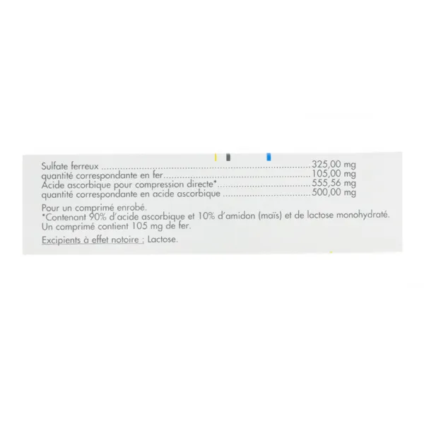 Fero grad Vitamine C 500 mg comprimé Fer