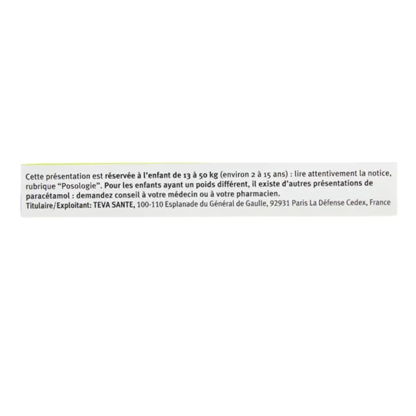 Paralyoc 250 mg comprimé orodispersible
