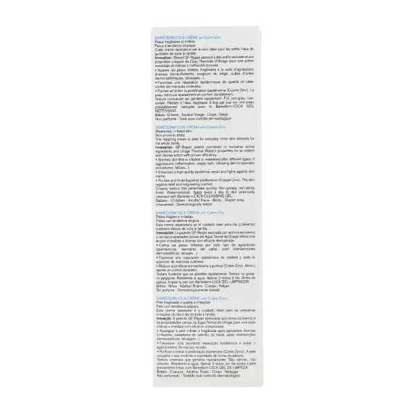 Uriage Bariéderm cica SOS crème réparatrice