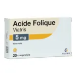 Acide folique 5 mg CCD comprimé