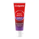 Colgate dentifrice MaxWhite Purple reveal