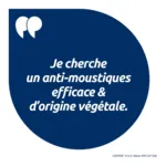 Insect Ecran Actif végétal Répulsif peau