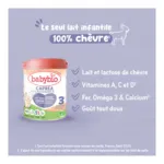 Babybio Caprea croissance lait de chèvre 3e âge bio