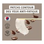 Iroha Nature Patch yeux anti fatigue à la caféine