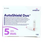 BD AutoShield Duo aiguille 5mm pour stylo à insuline par 100