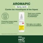 Pranarom Aromapic Spray lacté répulsif anti moustiques et tiques
