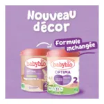 Babybio Optima Lait 2ème âge Bio