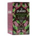 Pukka Tisane menthe poivrée et réglisse biologique sachets