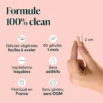 Novoma Formule cheveux gélules