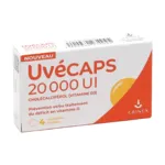 UvéCAPS 20 000 UI capsules molles
