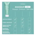 Melvita Nectar Pur Masque exfoliant 3 en 1 bio