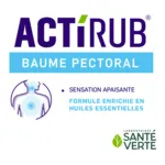Santé Verte Actirub baume pectoral