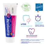 Elgydium Kids dentifrice enfant à la grenadine