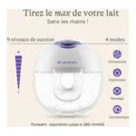 Lansinoh Tire lait mains libres double