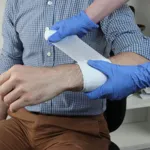 Pansement compressif stérile