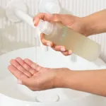 La Rosée flacon vide en verre