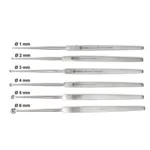 Holtex curette fine dermatologique pleine