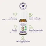 Docteur Valnet  huile essentielle de Géranium rosat Bio