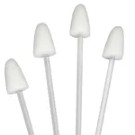 Bâtonnets soins de bouche petit modèle cône en mousse