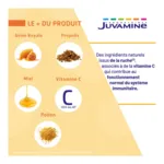 Juvamine Gelée Royale Pollen Propolis Miel ampoules