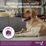 Vectra 3D Pipettes anti puces chien