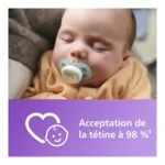 Avent Ultra Start sucette anatomique silicone 0-2 mois