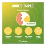 UPSA Immunité Vitamine D3 1000 UI comprimés