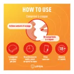 UPSA Vitamine C 1000 mg comprimés à croquer