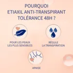 Etiaxil Anti transpirant Tolérance 48h roll-on