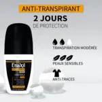 Etiaxil déodorant anti-transpirant 48h roll-on