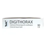 Digithorax ceinture thoracique noire 25 cm