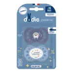 Dodie sucette anatomique silicone +18 mois Nuit