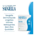 Saugella Dermoliquide lingettes sachets individuels