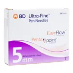 BD Aiguille Ultra fine 5 mm par 7