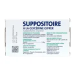 Suppositoire glycérine Adulte