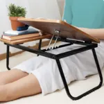 Tablette de lit inclinable 2 plateaux