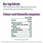 Good Goût compote pomme figue Bio